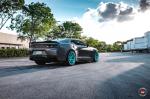 Chevrolet Camaro Matte Black on Vossen Wheels (S21-01) 2019 года
